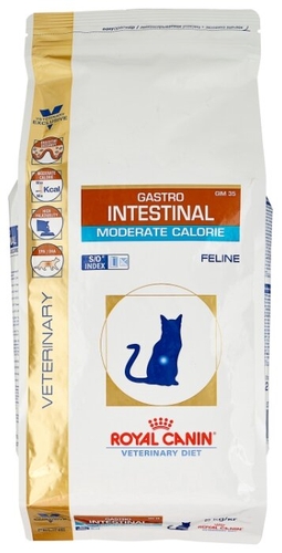 Корм для кошек Royal Canin GIM35 при проблемах с ЖКТ, при чувствительном пищеварении 2 кг