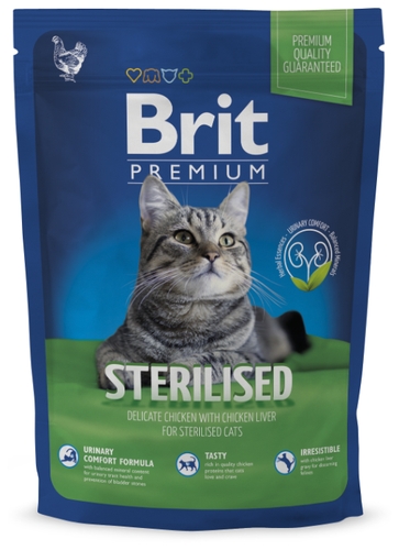 Корм для стерилизованных кошек Brit Zoobazar Молодечно